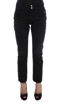 Thumbnail for Elegant Black Slouchy Fit Jeans for Trendsetters
