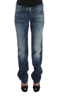 Thumbnail for Chic Blue Regular Fit Denim