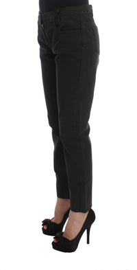 Thumbnail for Chic Black Regular Fit Denim Jeans
