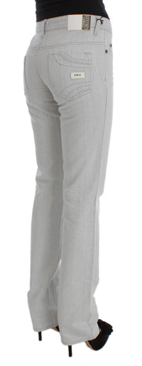 Thumbnail for Chic Gray Slim Fit Designer Jeans