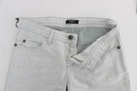 Thumbnail for Chic Gray Slim Fit Designer Jeans
