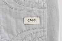 Thumbnail for Chic Gray Slim Fit Designer Jeans