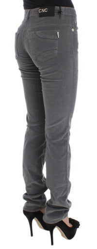 Thumbnail for Sleek Super Slim Gray Jeans