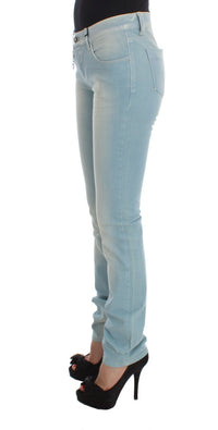 Thumbnail for Chic Super Slim Blue Jeans