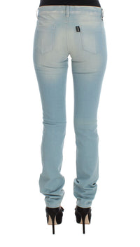 Thumbnail for Chic Super Slim Blue Jeans