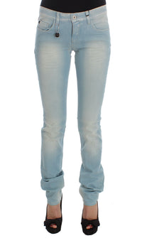 Thumbnail for Chic Super Slim Blue Jeans