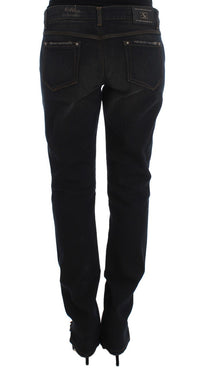 Thumbnail for Chic Boyfriend Cotton Jeans - Blue