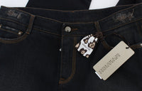 Thumbnail for Chic Boyfriend Cotton Jeans - Blue