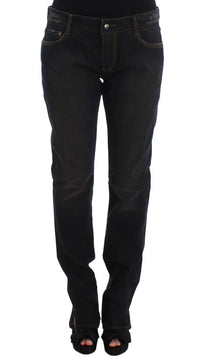 Thumbnail for Chic Boyfriend Cotton Jeans - Blue