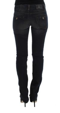Thumbnail for Chic Slim Fit Italian Cotton Jeans