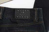 Thumbnail for Chic Slim Fit Italian Cotton Jeans