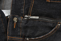 Thumbnail for Chic Slim Fit Gray Wash Jeans