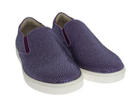 Thumbnail for Elegant Purple Strass Fashion Sneakers