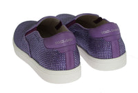 Thumbnail for Elegant Purple Strass Fashion Sneakers