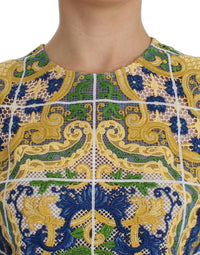 Thumbnail for Multicolor Majolica Embroidered Sweater