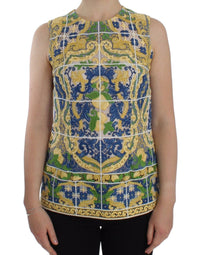 Thumbnail for Multicolor Majolica Embroidered Sweater