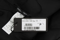 Thumbnail for Elegant Black Floral Lace Knee-Length Dress