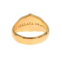 Thumbnail for Elegant Men's Gold Plated Silver Ring