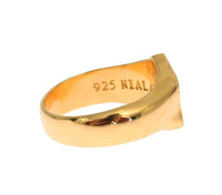 Thumbnail for Nialaya Gold Plated 925 Sterling Silver Men's Ring