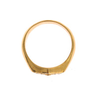 Thumbnail for Elegant Men's Gold Plated Silver Ring