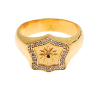 Thumbnail for Elegant Men's Gold Plated Silver Ring