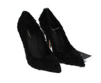 Thumbnail for Elegant Pumps in Luxe Xiangao Fur Leather