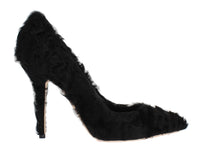 Thumbnail for Elegant Pumps in Luxe Xiangao Fur Leather