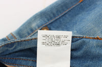 Thumbnail for Sleek Blue Slim Fit Designer Jeans