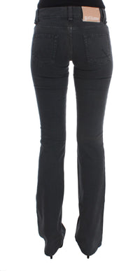 Thumbnail for Elegant Slim Fit Bootcut Denim Jeans