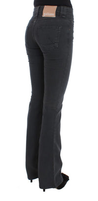 Thumbnail for Elegant Slim Fit Bootcut Denim Jeans