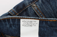 Thumbnail for Chic Slim Fit Blue Jeans