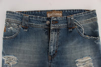 Thumbnail for Chic Boyfriend Blue Wash Jeans