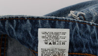 Thumbnail for Chic Boyfriend Blue Wash Jeans