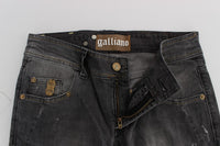 Thumbnail for Elegant Slim Fit Gray Wash Jeans