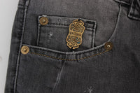 Thumbnail for Elegant Slim Fit Gray Wash Jeans