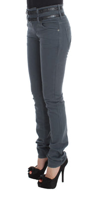 Thumbnail for Sleek Slim Fit Italian Jeans in Chic Blue