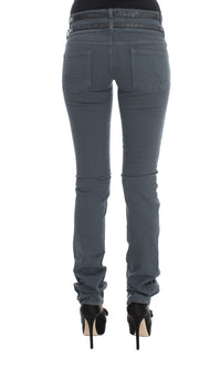 Thumbnail for Sleek Slim Fit Italian Jeans in Chic Blue
