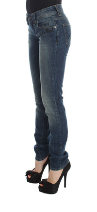 Thumbnail for Elegant Slim Fit Indigo Denim