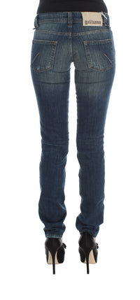 Thumbnail for Elegant Slim Fit Indigo Denim