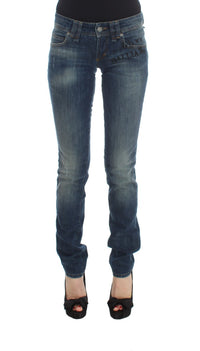 Thumbnail for Elegant Slim Fit Indigo Denim
