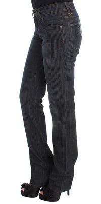 Thumbnail for Chic Slim Fit Bootcut Designer Jeans