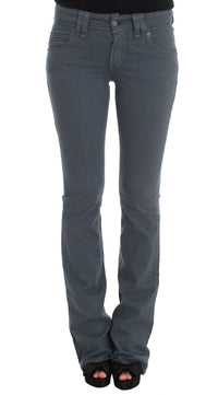 Thumbnail for Elegant Slim Fit Bootcut Jeans