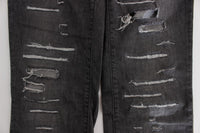 Thumbnail for Chic Gray Wash Straight Fit Jeans