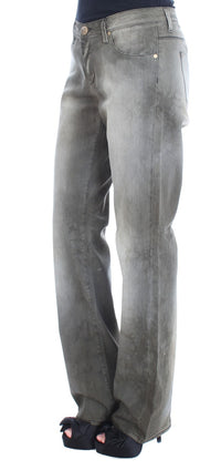 Thumbnail for Chic Gray Wash Boyfriend Jeans