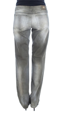 Thumbnail for Chic Gray Wash Boyfriend Jeans