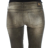 Thumbnail for Chic Gray Slim Fit Italian Denim