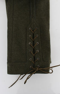 Thumbnail for Chic Green Cargo Pants for Effortless Style