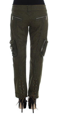 Thumbnail for Chic Green Cargo Pants for Effortless Style