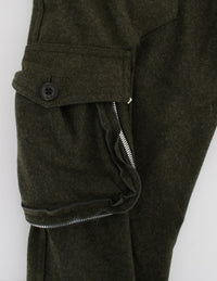 Thumbnail for Chic Green Cargo Pants for Effortless Style