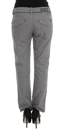Thumbnail for Chic Gray Casual Cotton Pants
